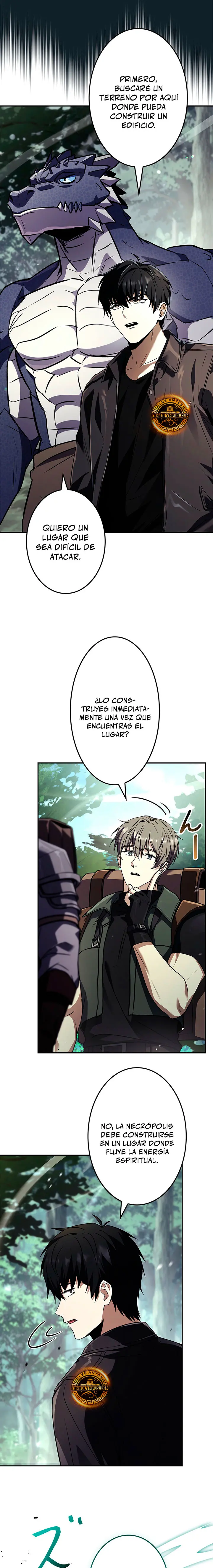El Santo que sube de nivel como Nigromante capítulo 23 página 13