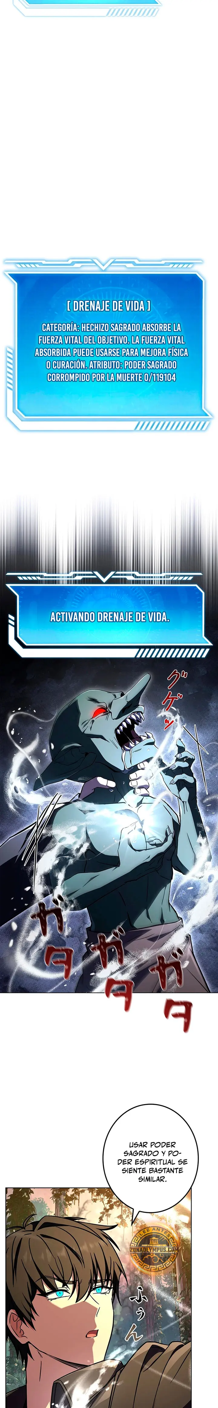 El Santo que sube de nivel como Nigromante capítulo 3 página 11