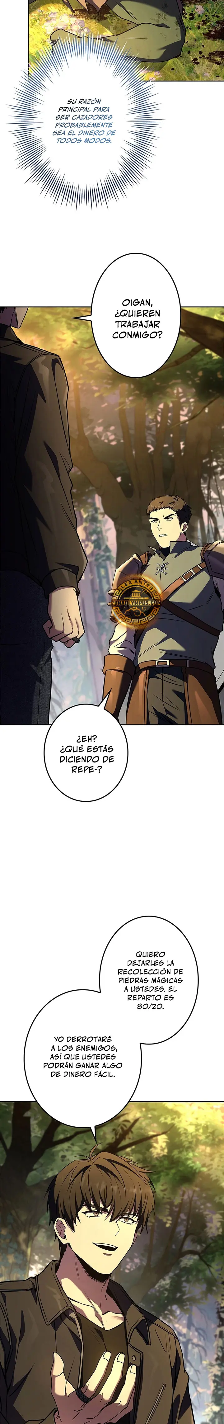 El Santo que sube de nivel como Nigromante capítulo 4 página 5