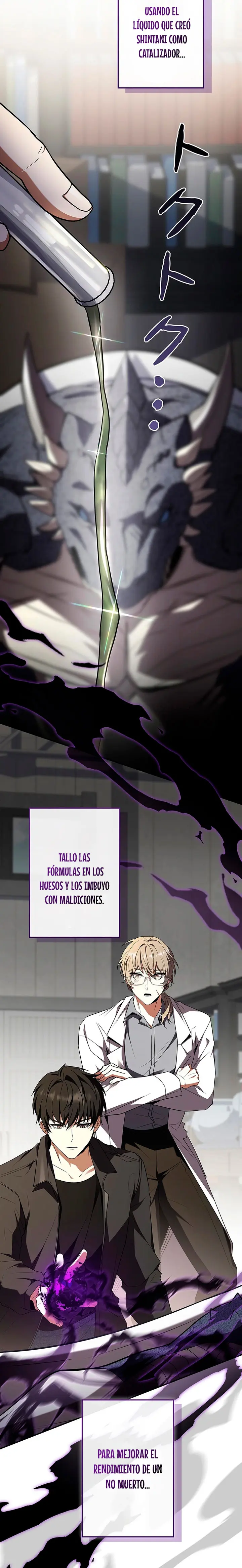 El Santo que sube de nivel como Nigromante capítulo 7 página 10