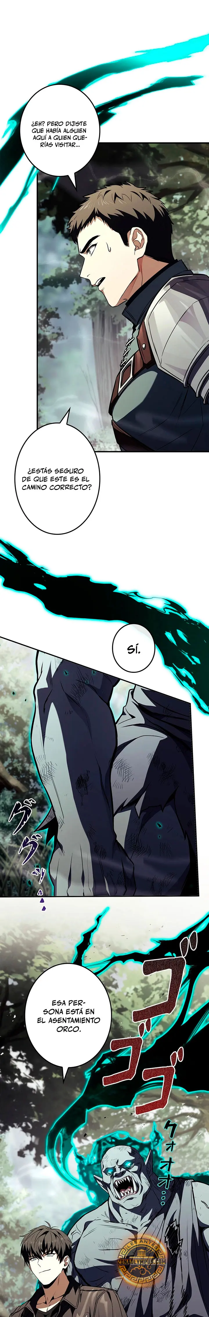 El Santo que sube de nivel como Nigromante capítulo 8 página 2