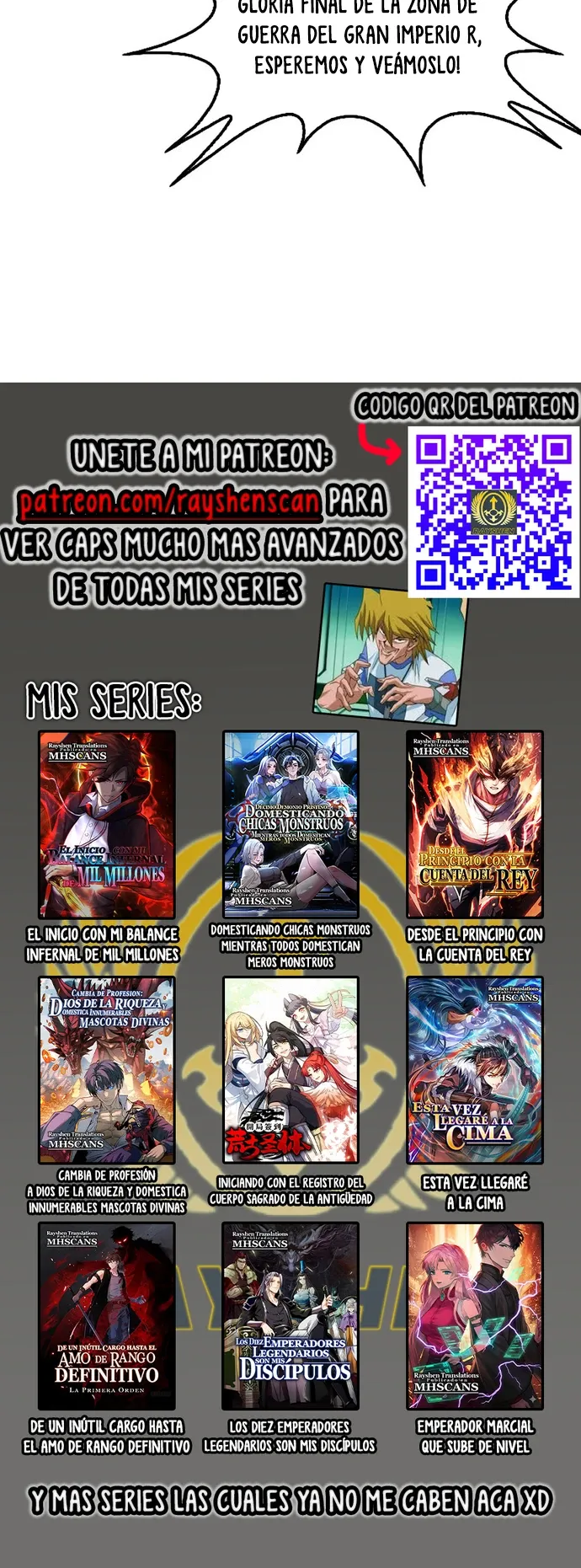 Dios de la Espada de la Perdición. capítulo 107 página 21