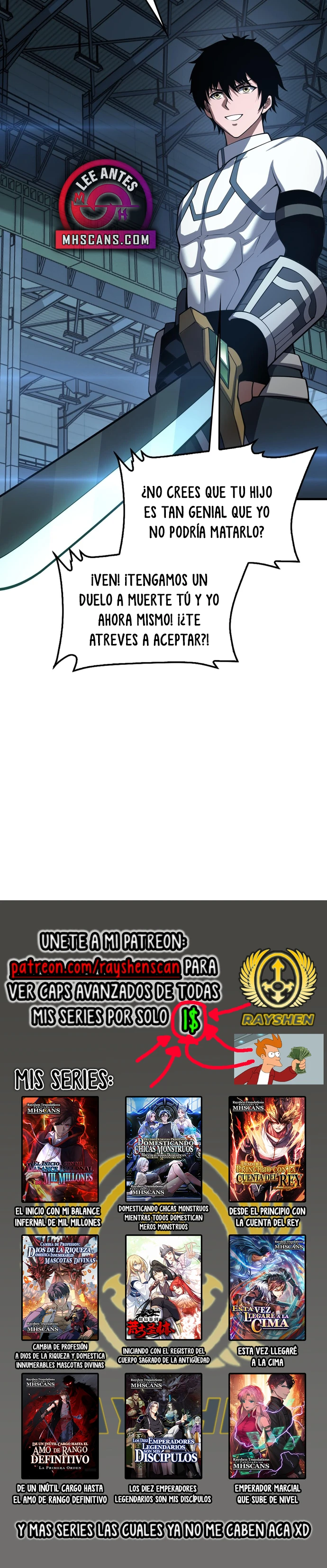 Dios de la Espada de la Perdición. capítulo 92 página 21