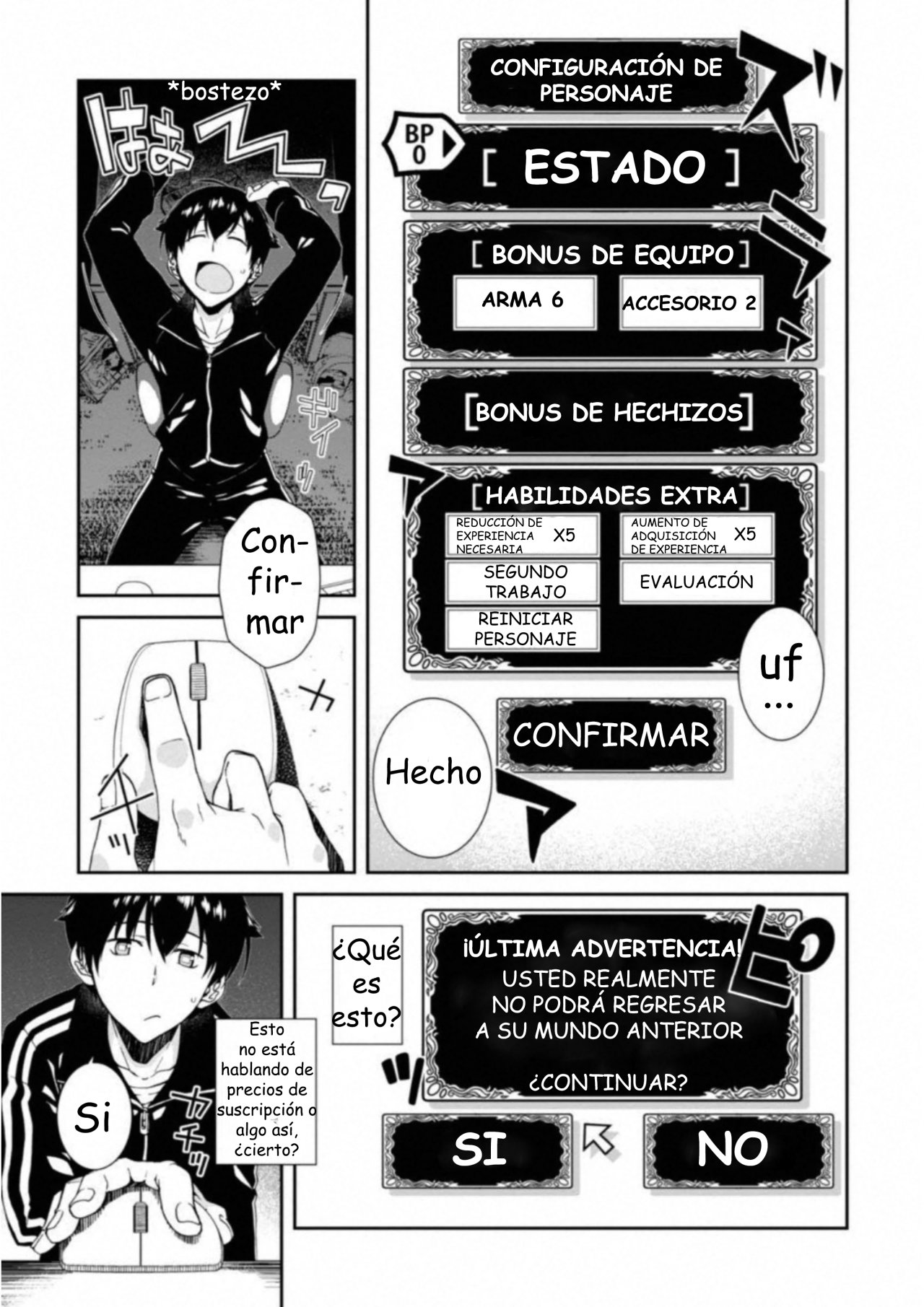 Isekai Meikyuu de Dorei Harem wo capítulo 0 página 10