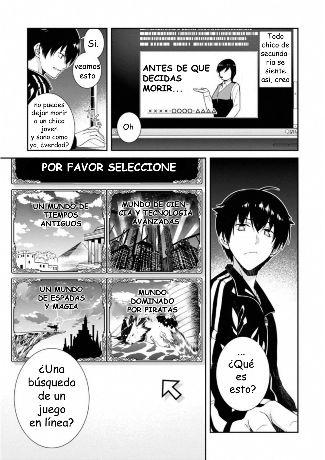 Isekai Meikyuu de Dorei Harem wo capítulo 0 página 4