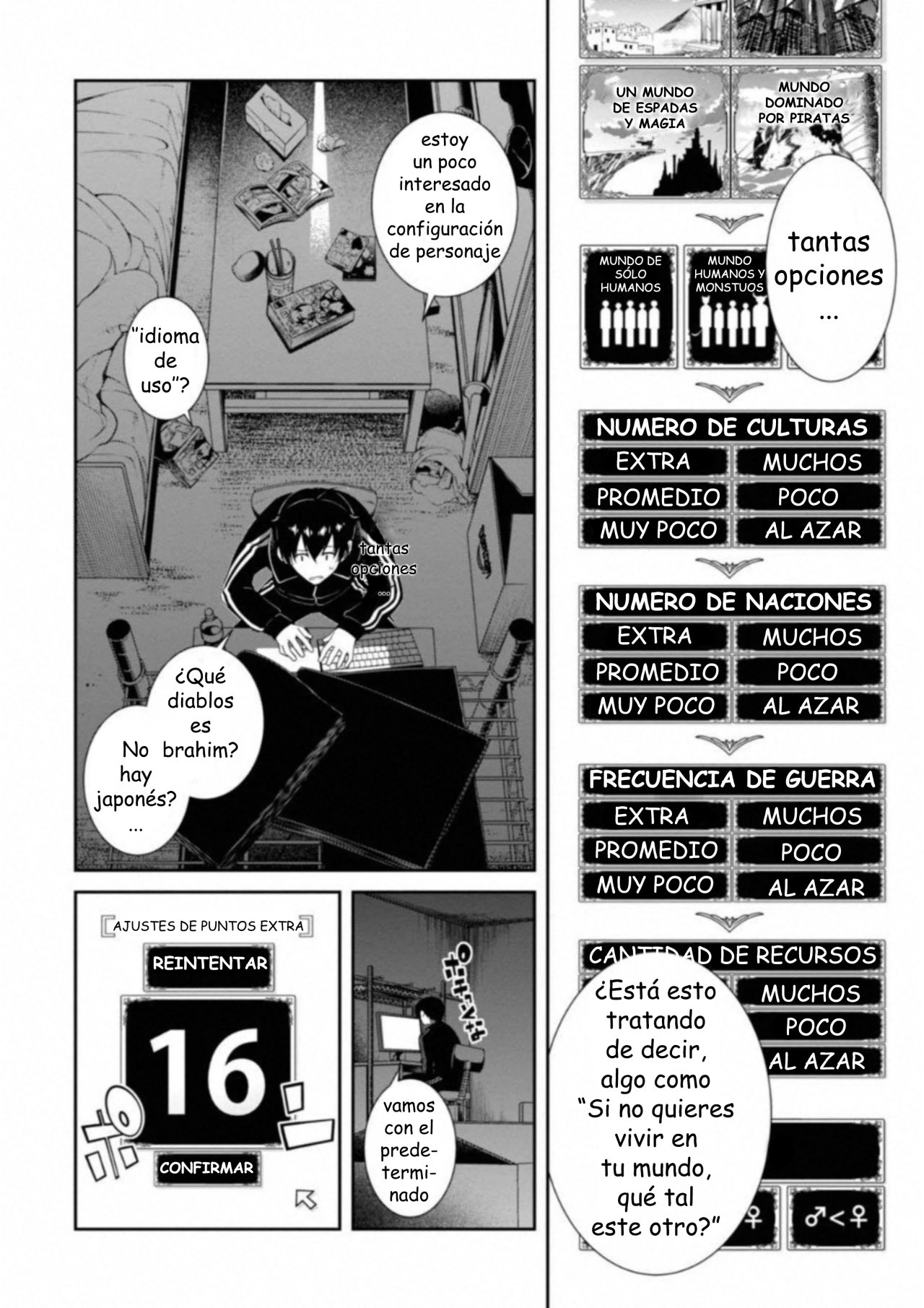 Isekai Meikyuu de Dorei Harem wo capítulo 0 página 5