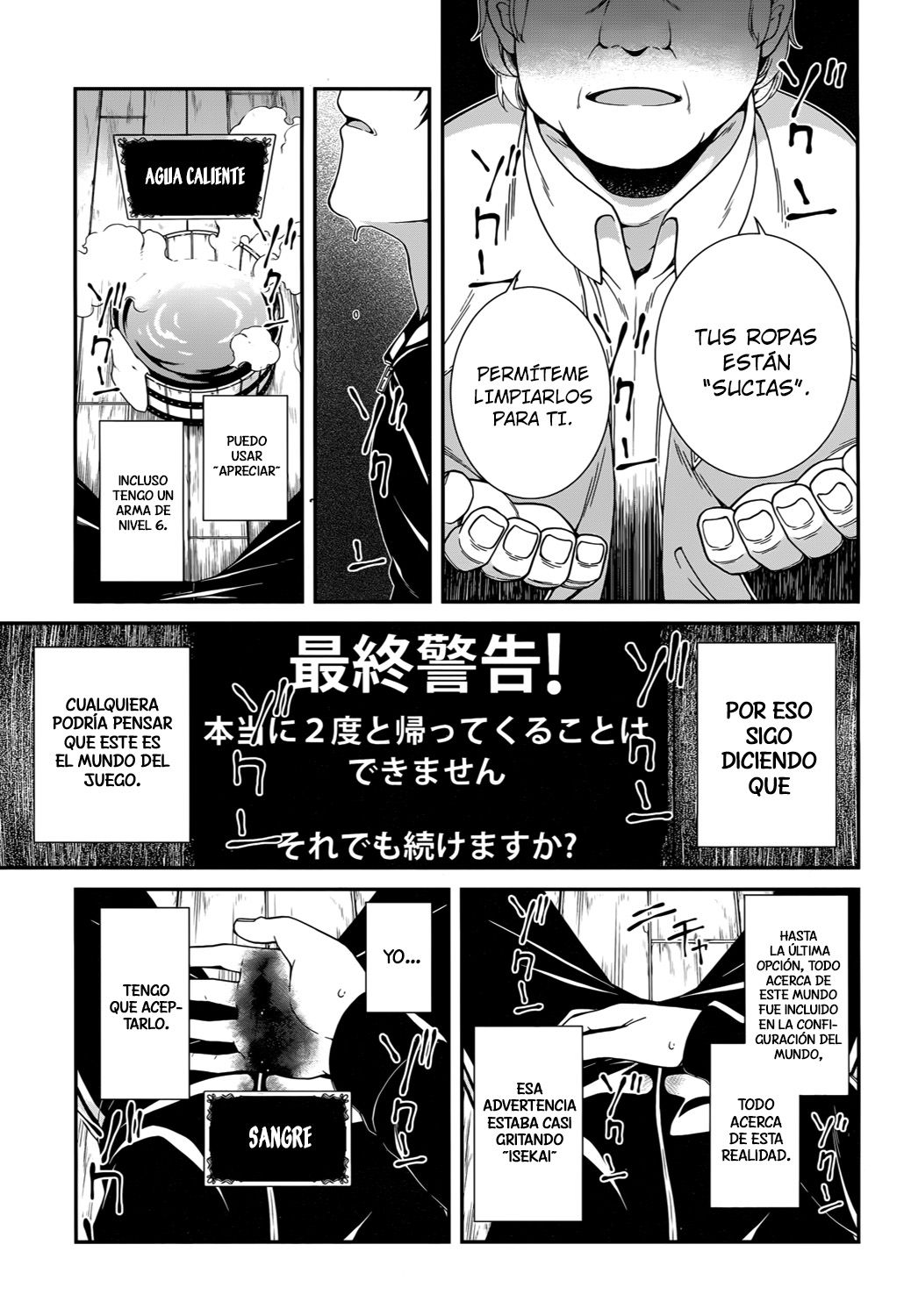 Isekai Meikyuu de Dorei Harem wo capítulo 1 página 38