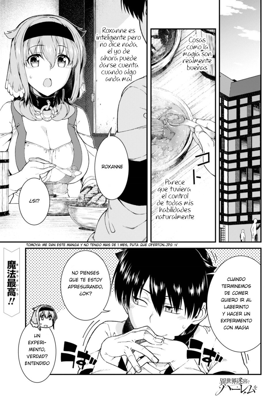 Isekai Meikyuu de Dorei Harem wo capítulo 10 página 2