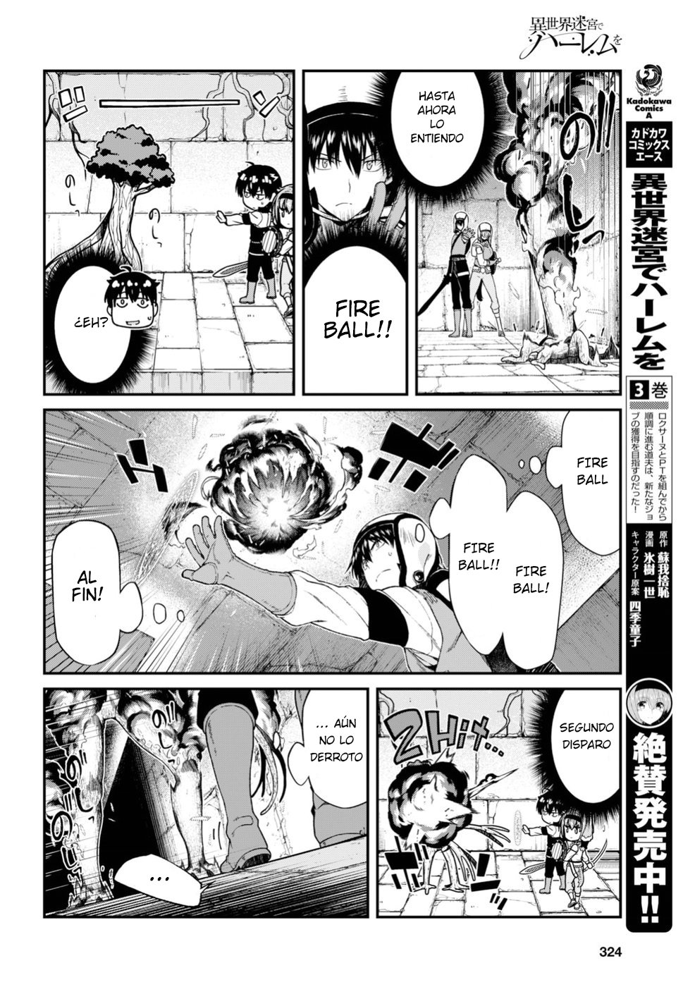 Isekai Meikyuu de Dorei Harem wo capítulo 10 página 5