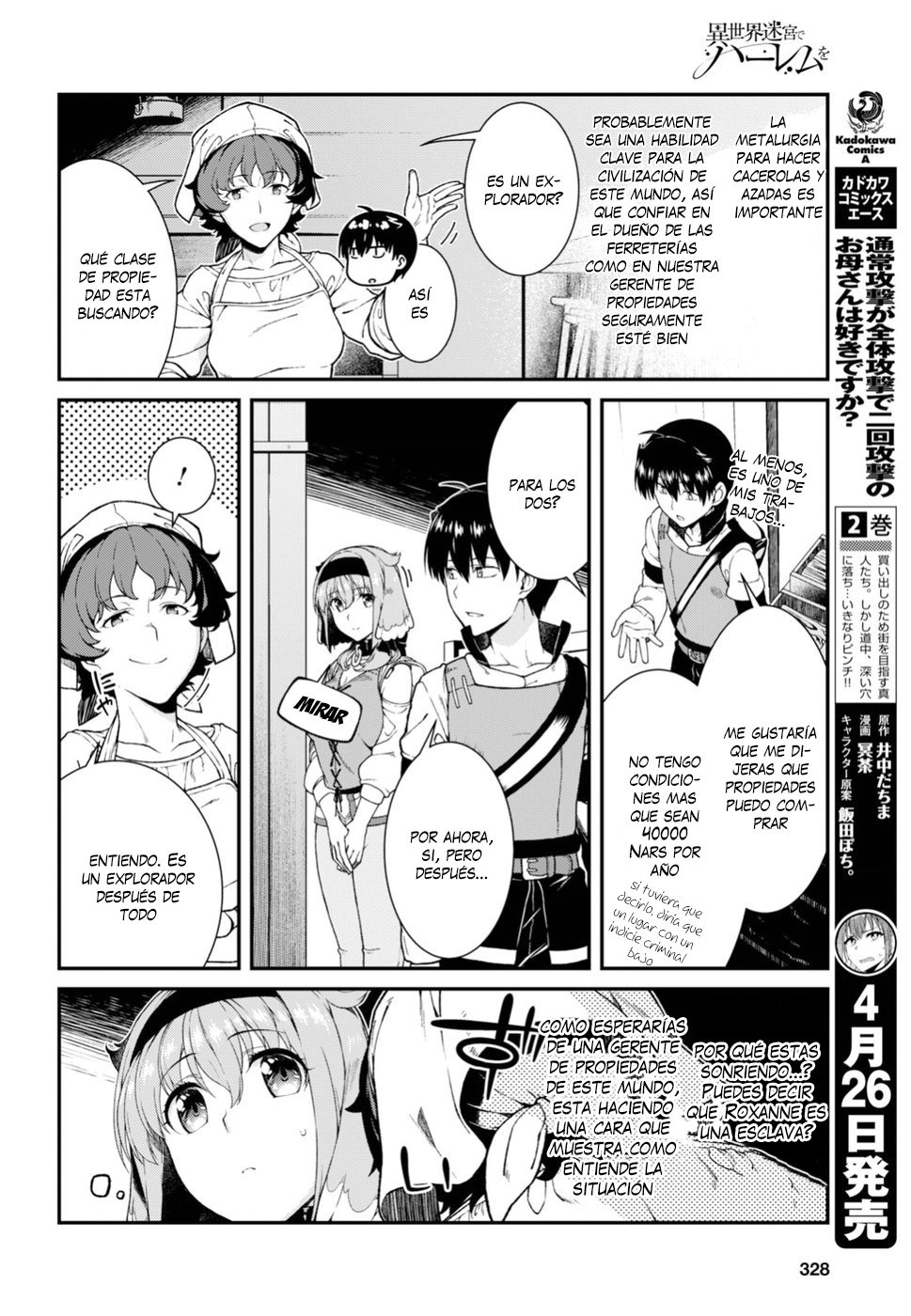 Isekai Meikyuu de Dorei Harem wo capítulo 11.2 página 11