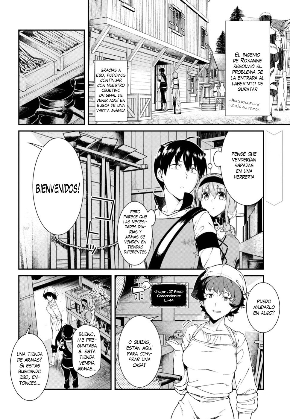 Isekai Meikyuu de Dorei Harem wo capítulo 11.2 página 3