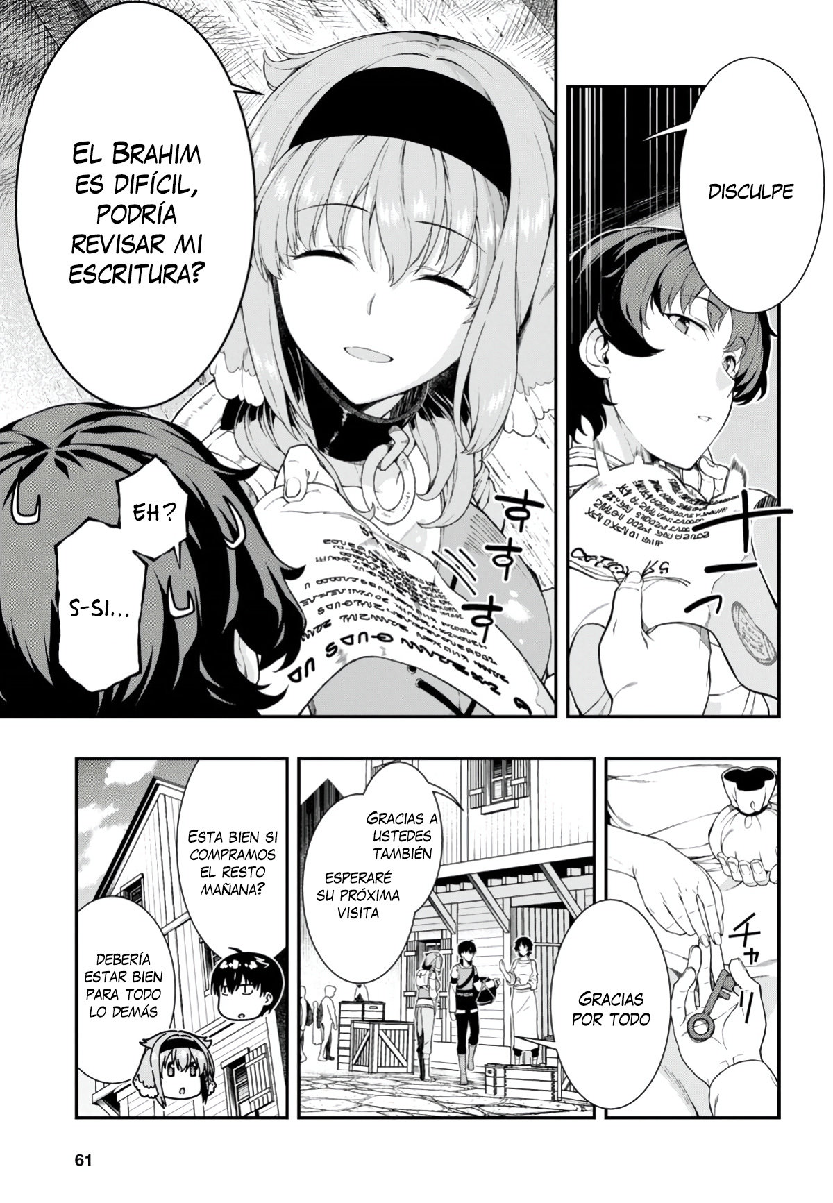 Isekai Meikyuu de Dorei Harem wo capítulo 11.3 página 5