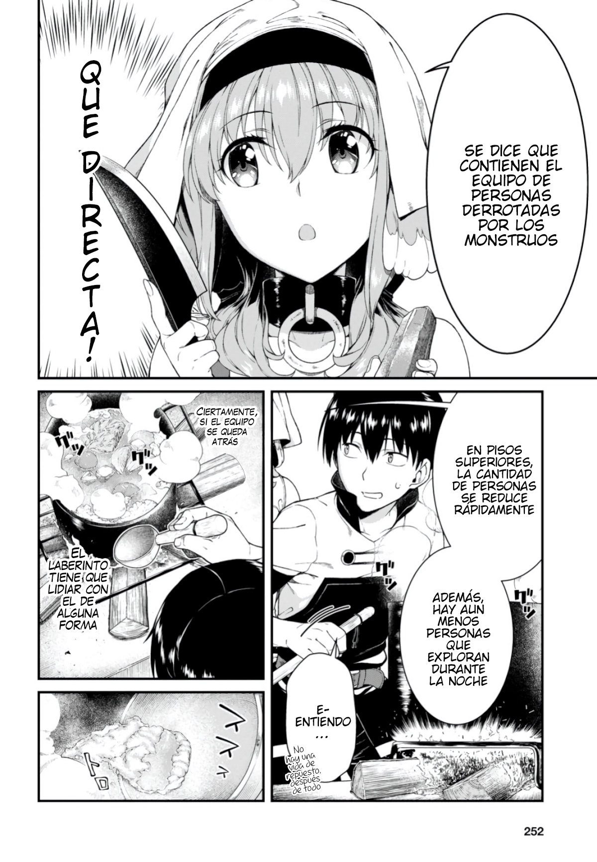 Isekai Meikyuu de Dorei Harem wo capítulo 12.2 página 5