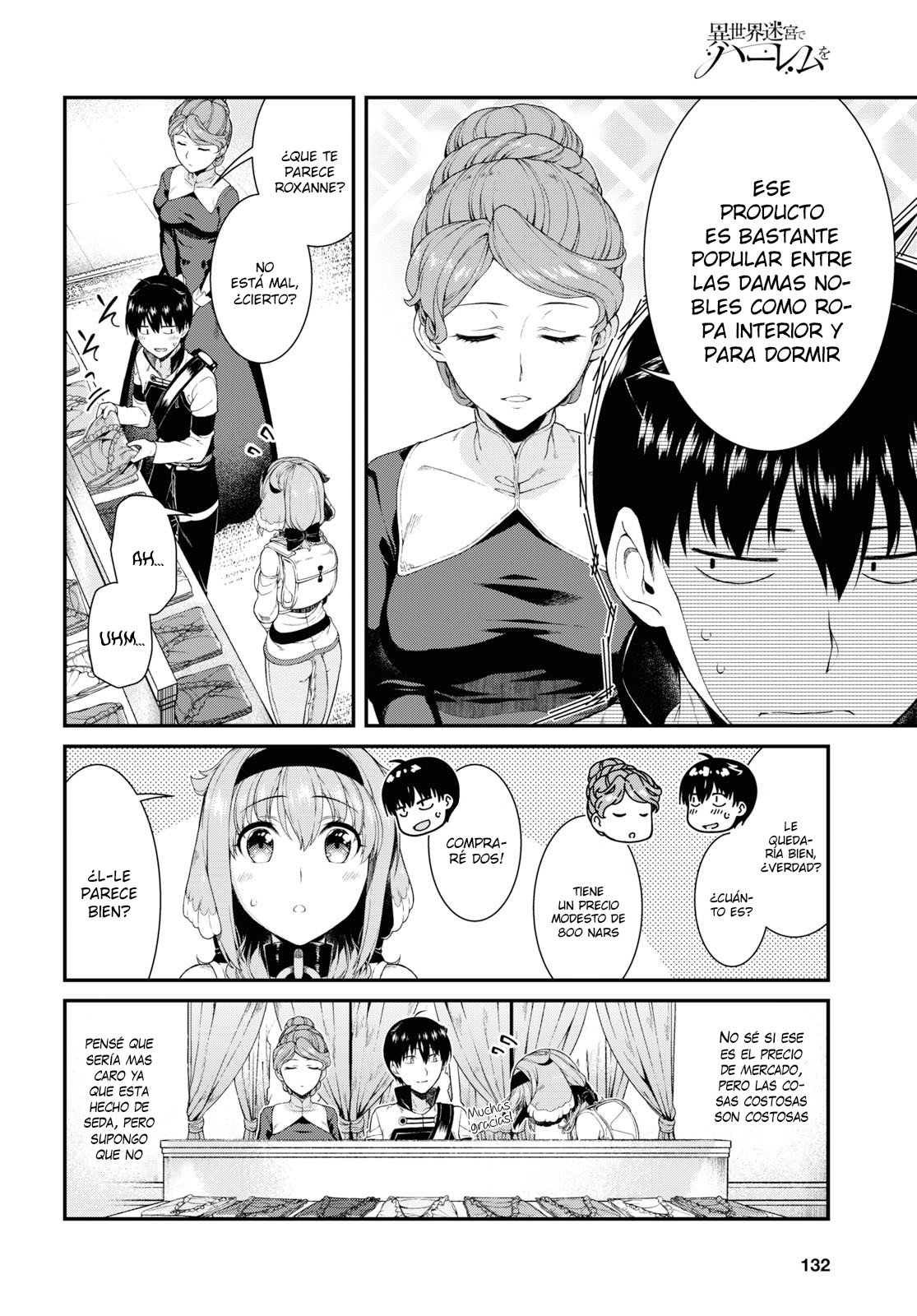 Isekai Meikyuu de Dorei Harem wo capítulo 15.2 página 19