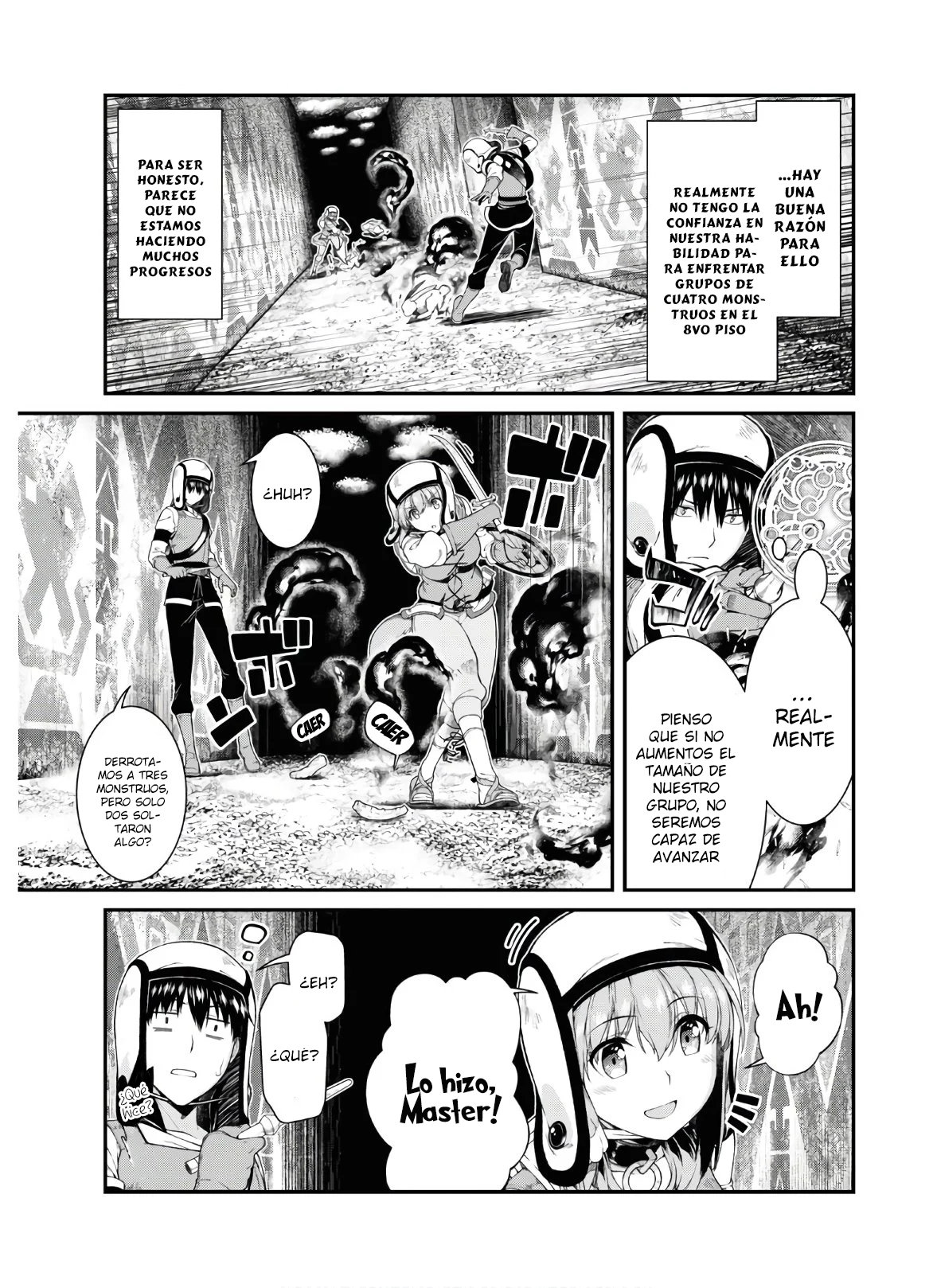 Isekai Meikyuu de Dorei Harem wo capítulo 15.3 página 20