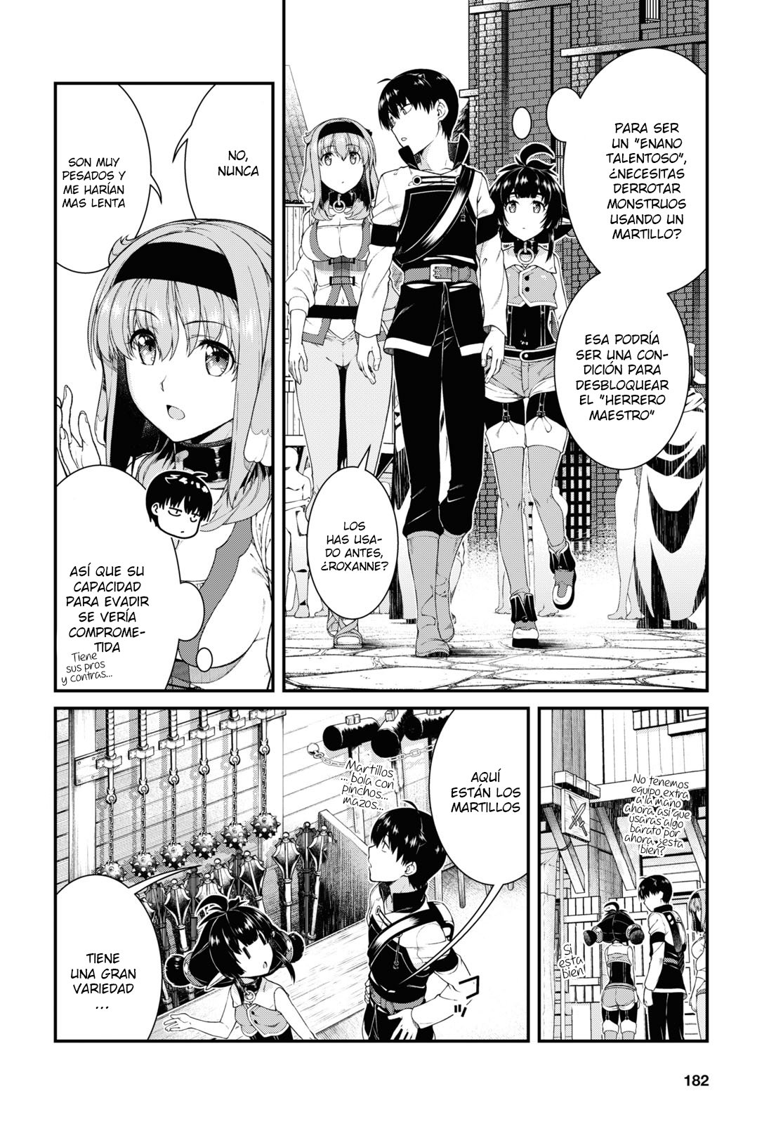 Isekai Meikyuu de Dorei Harem wo capítulo 16.3 página 3