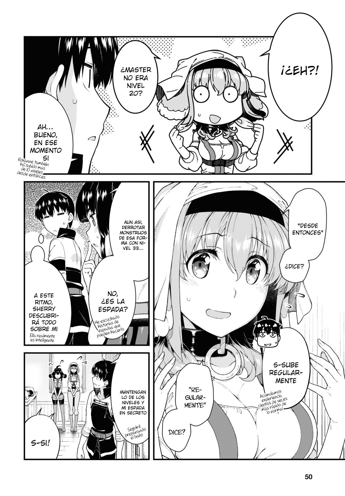 Isekai Meikyuu de Dorei Harem wo capítulo 17.2 página 5