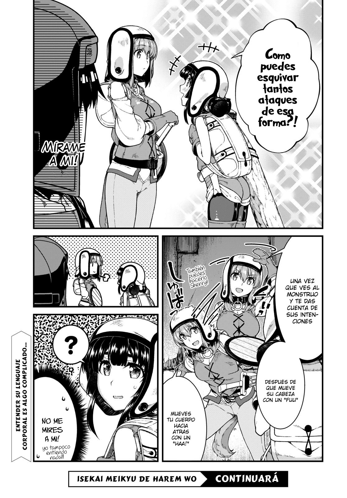 Isekai Meikyuu de Dorei Harem wo capítulo 17 página 17