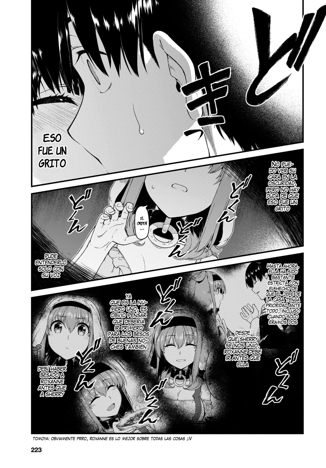 Isekai Meikyuu de Dorei Harem wo capítulo 18.2 página 14