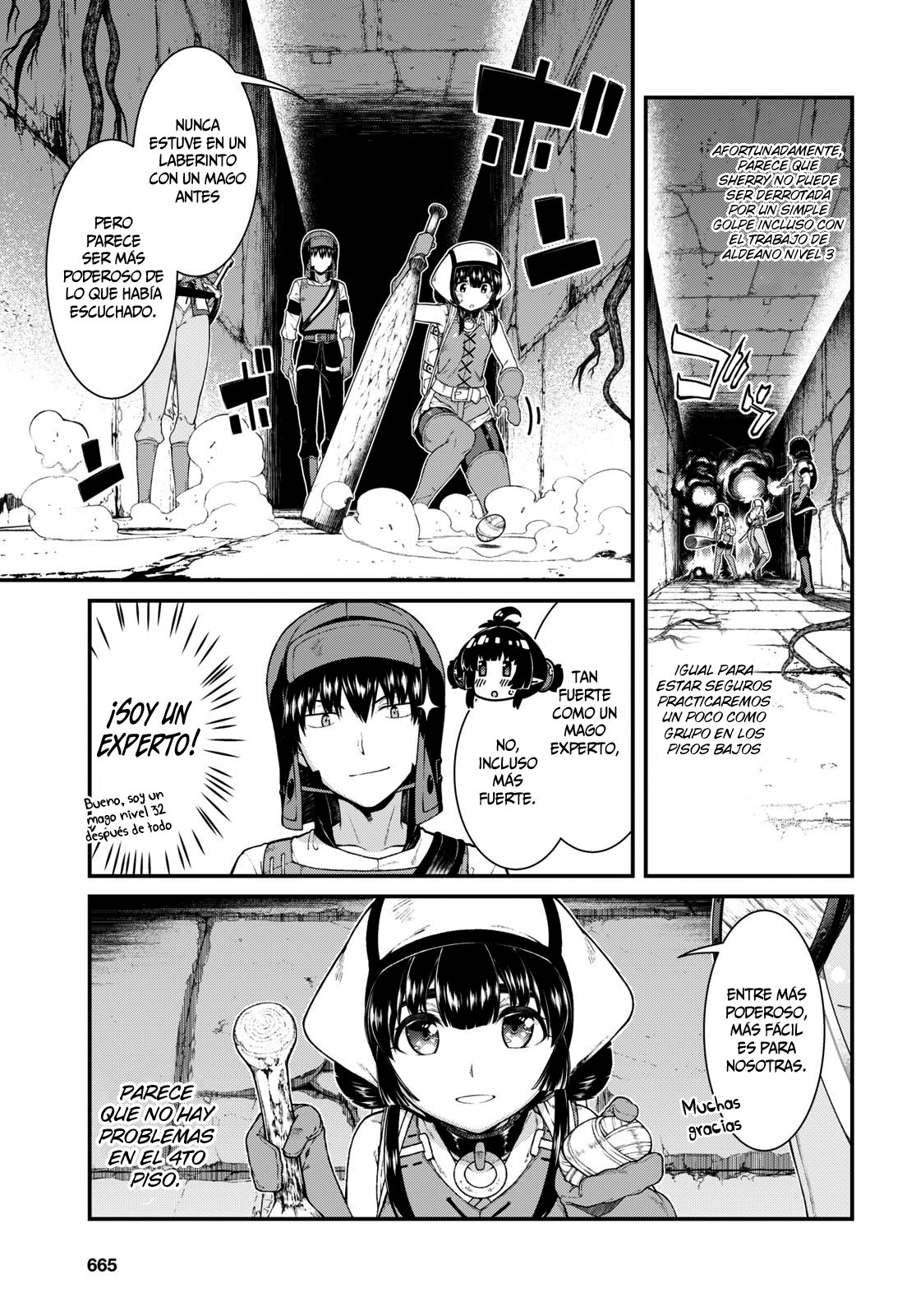 Isekai Meikyuu de Dorei Harem wo capítulo 19.2 página 15
