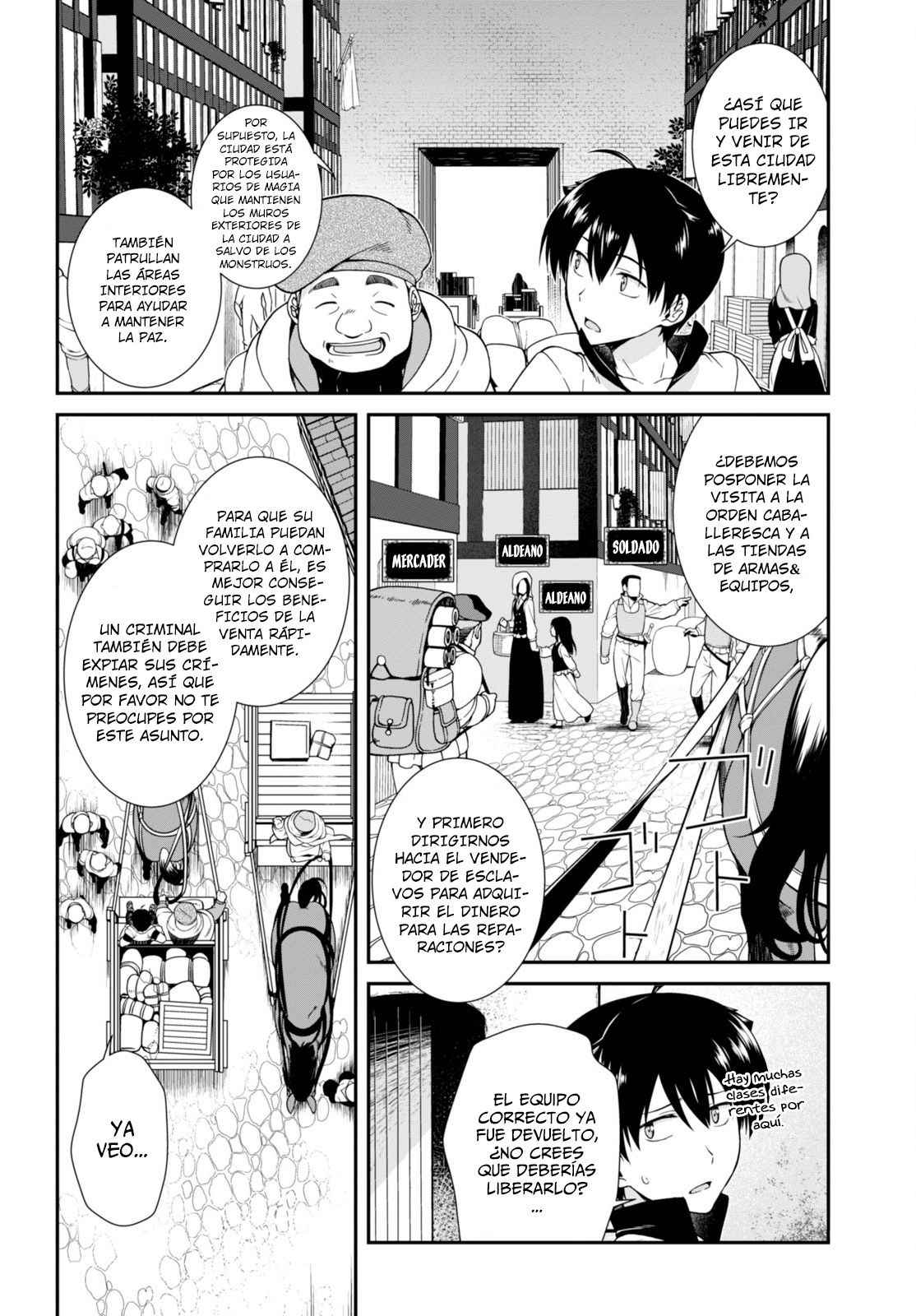 Isekai Meikyuu de Dorei Harem wo capítulo 2 página 21