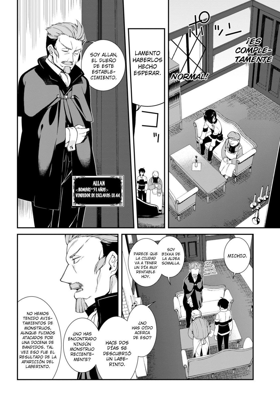 Isekai Meikyuu de Dorei Harem wo capítulo 2 página 26