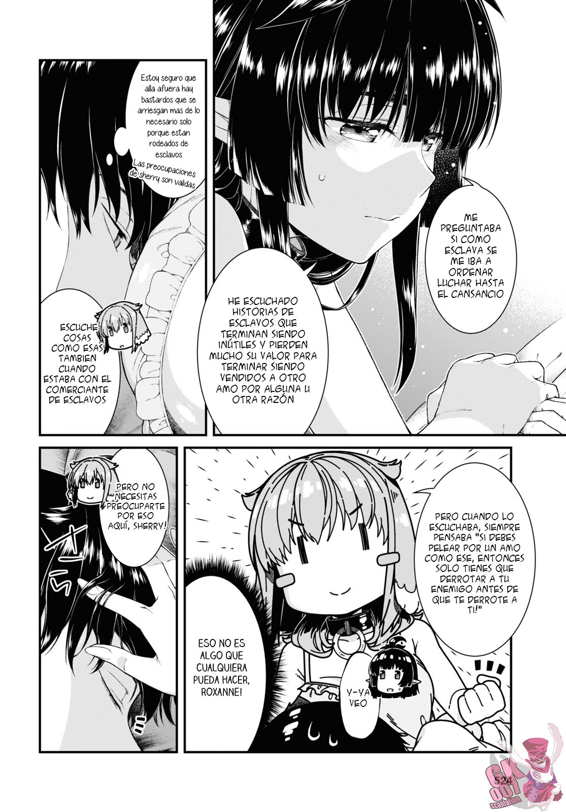 Isekai Meikyuu de Dorei Harem wo capítulo 20.3 página 15