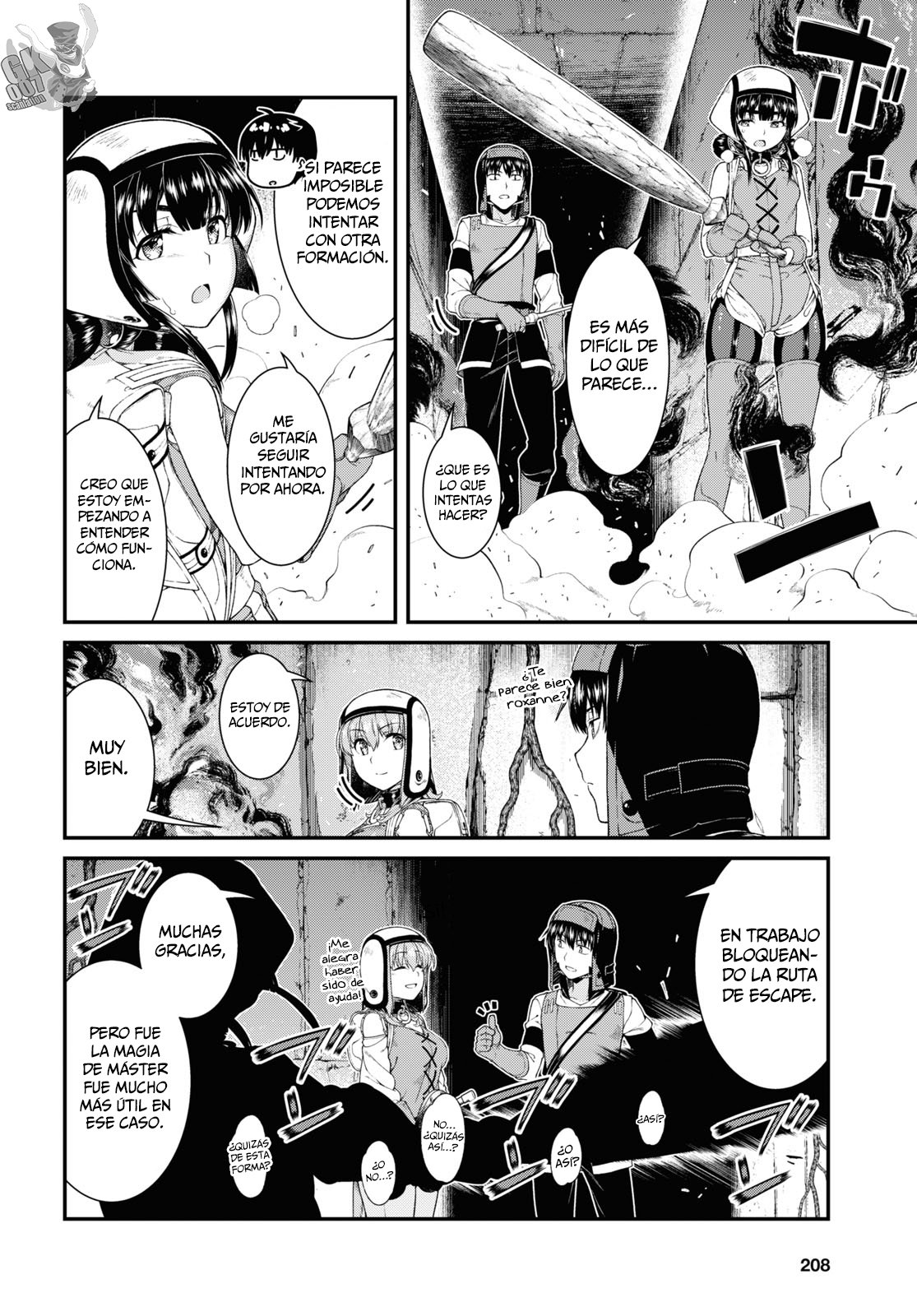 Isekai Meikyuu de Dorei Harem wo capítulo 20.4 página 10