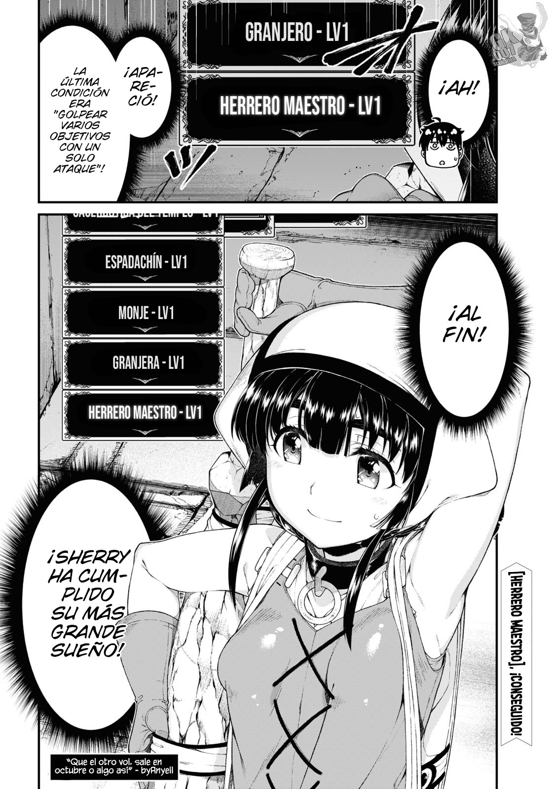 Isekai Meikyuu de Dorei Harem wo capítulo 20.4 página 17