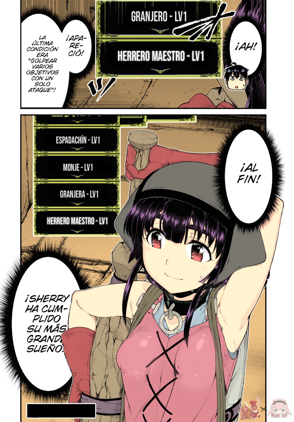 Isekai Meikyuu de Dorei Harem wo capítulo 20.4 página 18