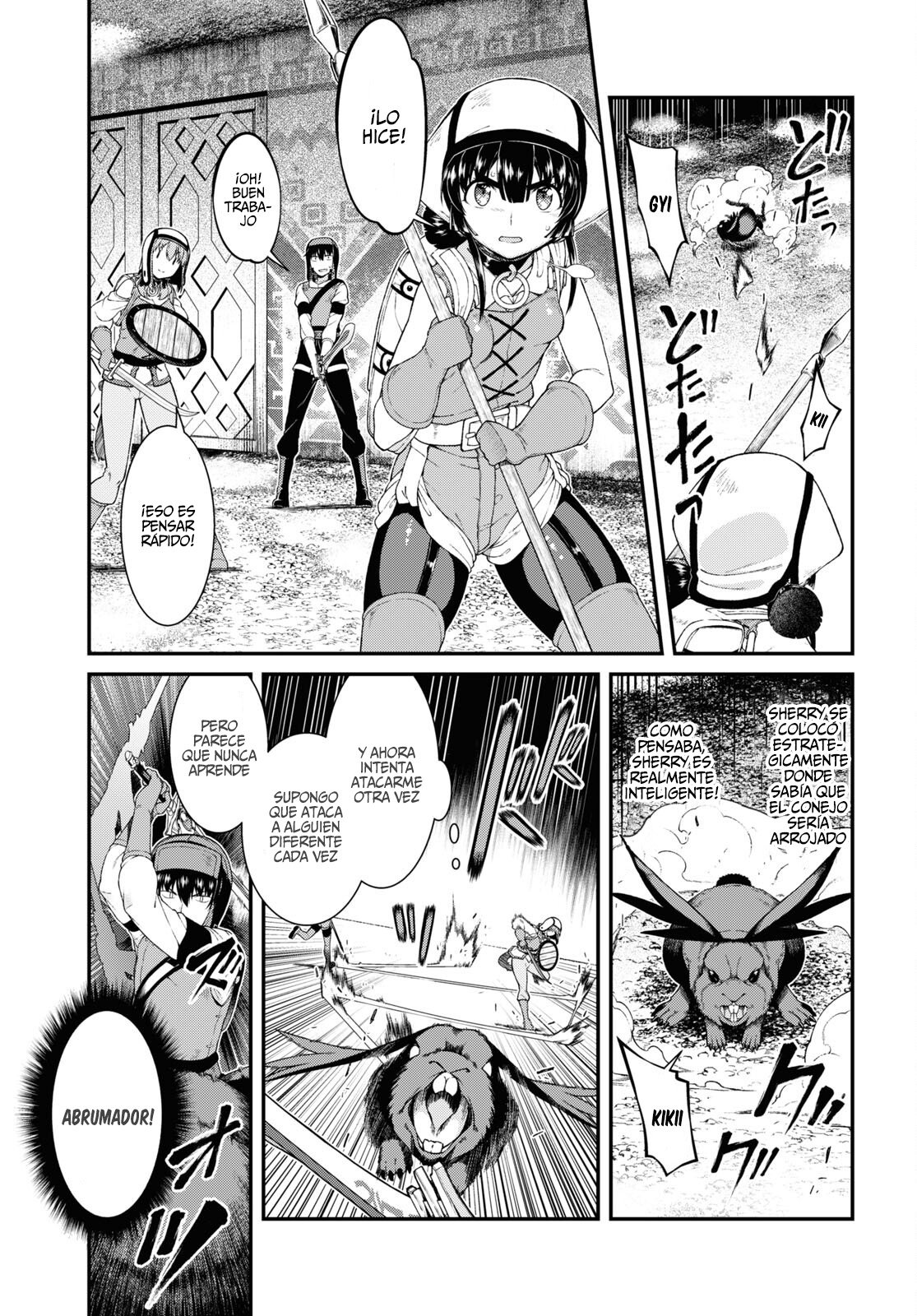 Isekai Meikyuu de Dorei Harem wo capítulo 21.1 página 15