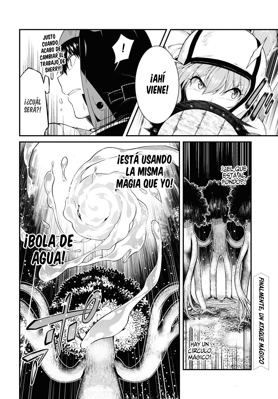Isekai Meikyuu de Dorei Harem wo capítulo 21.1 página 22