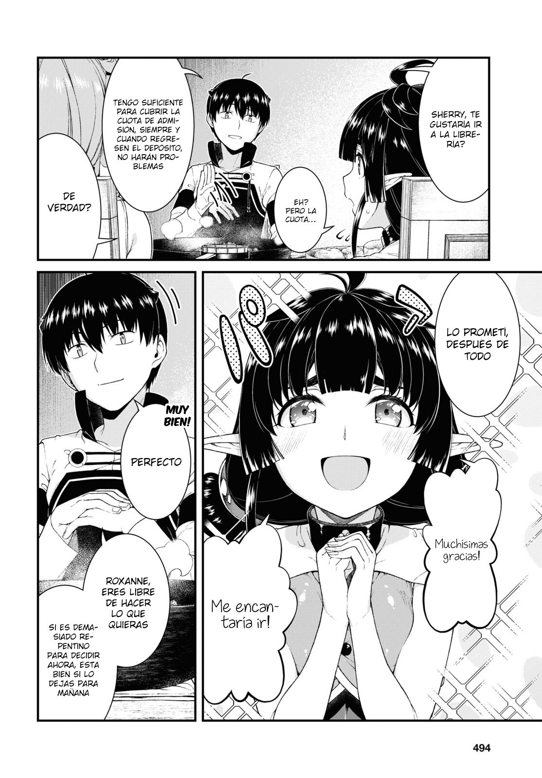 Isekai Meikyuu de Dorei Harem wo capítulo 22 página 8