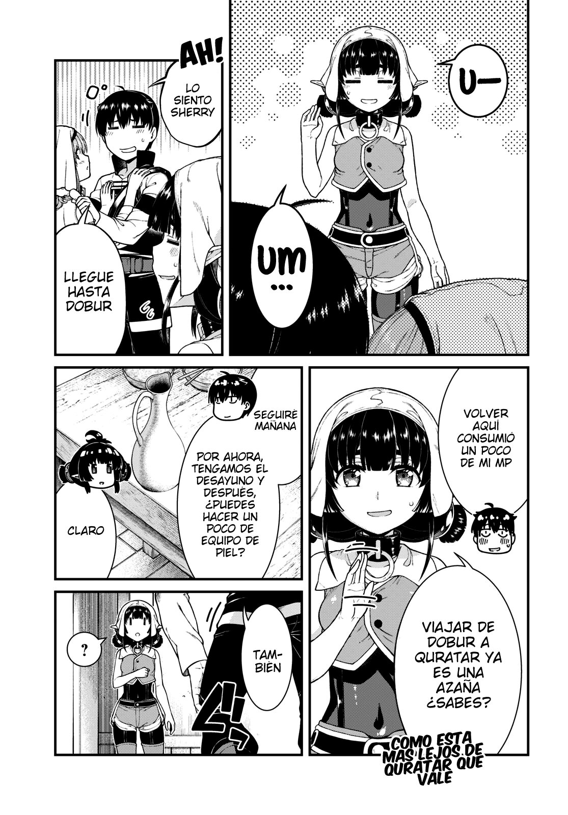 Isekai Meikyuu de Dorei Harem wo capítulo 23.5 página 7