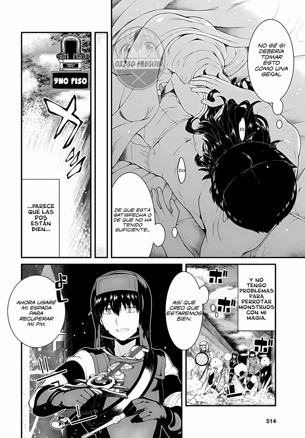Isekai Meikyuu de Dorei Harem wo capítulo 23.9 página 9