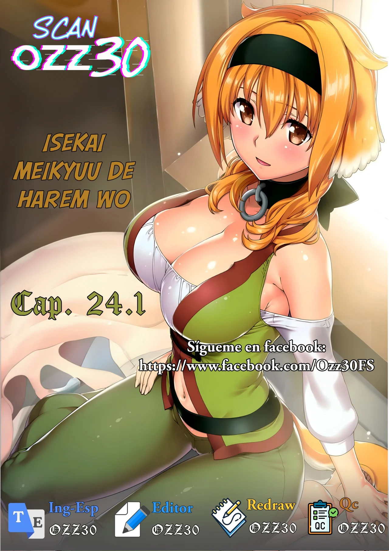 Isekai Meikyuu de Dorei Harem wo capítulo 24.1 página 1