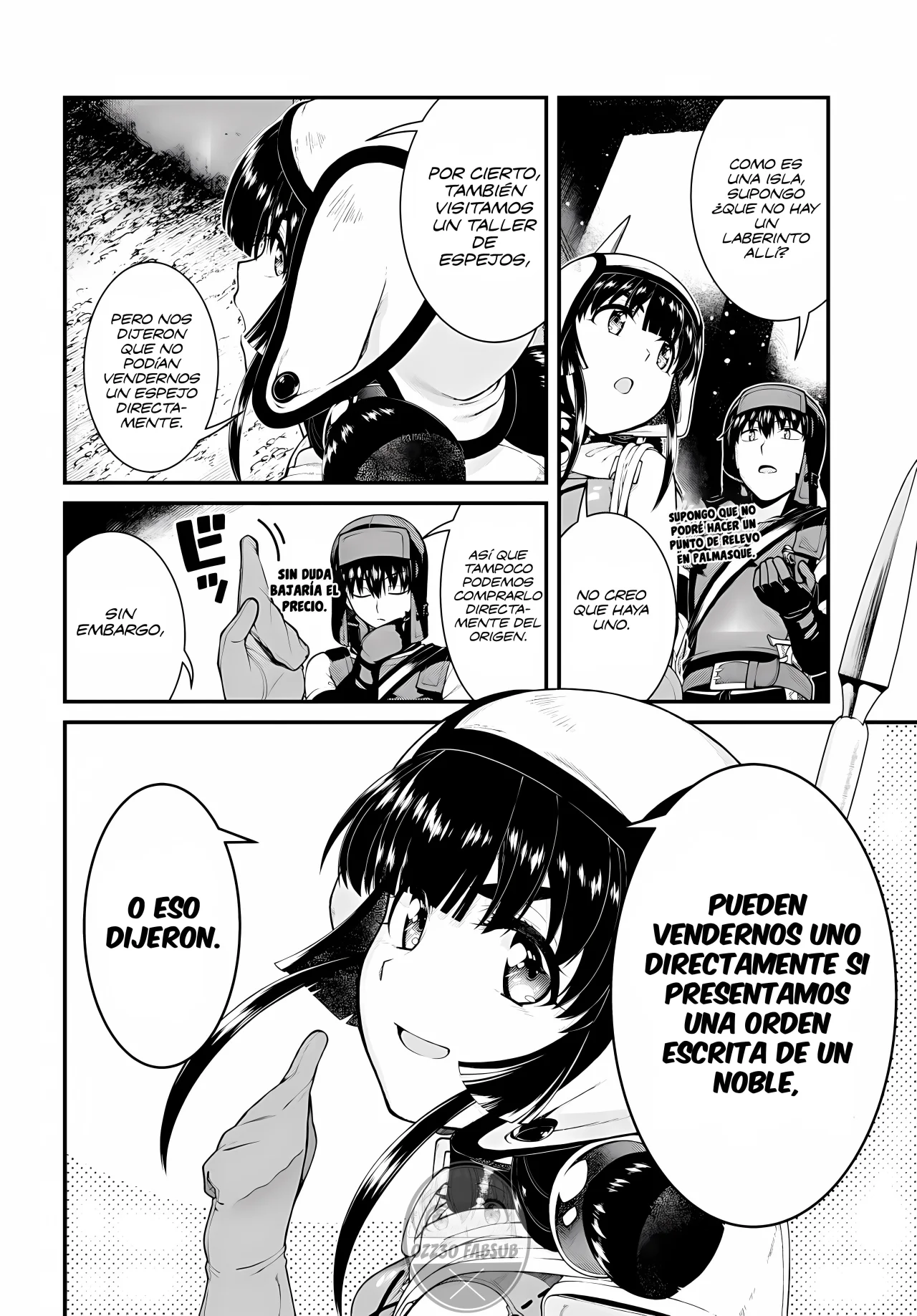 Isekai Meikyuu de Dorei Harem wo capítulo 24.1 página 13