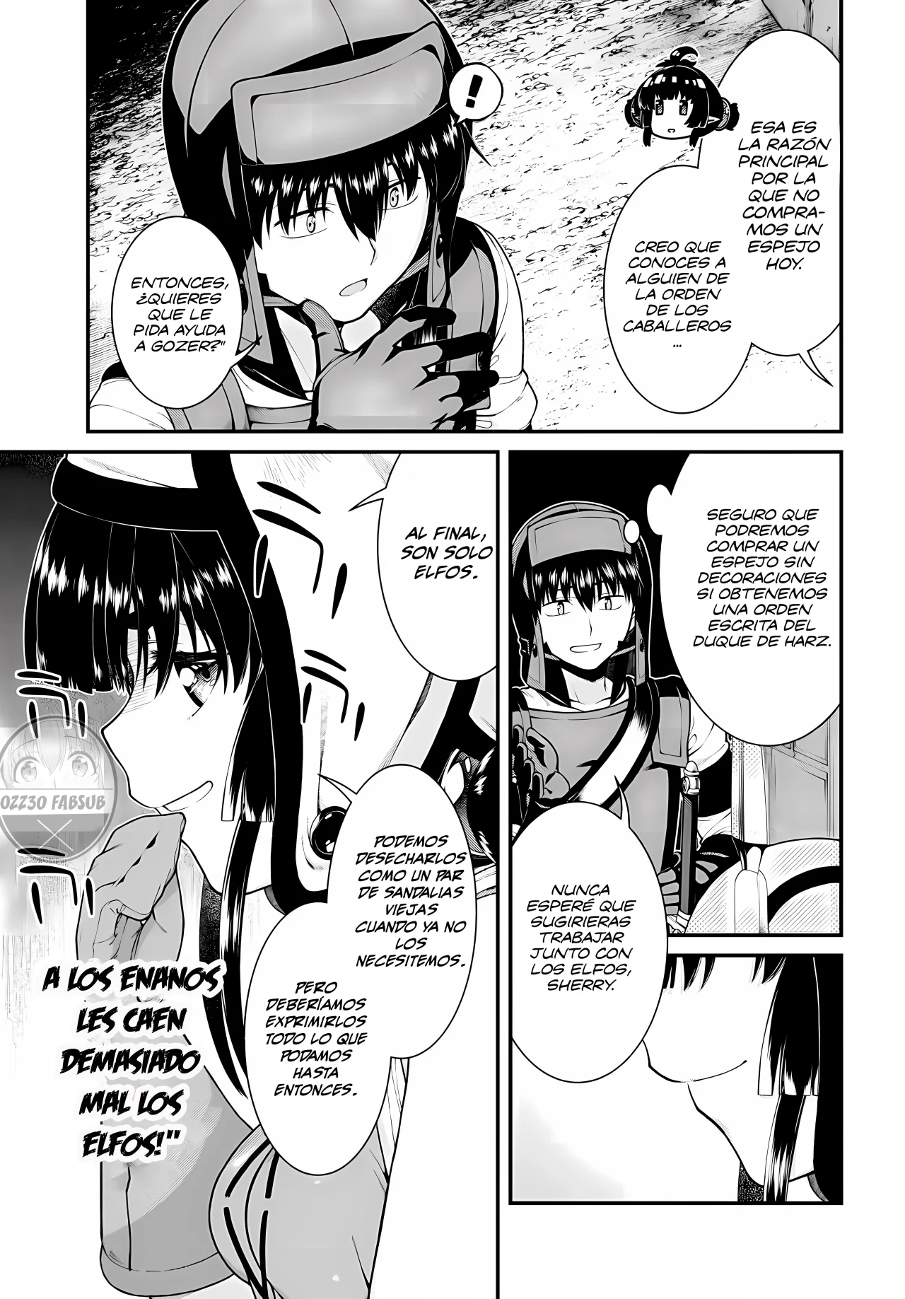 Isekai Meikyuu de Dorei Harem wo capítulo 24.1 página 14