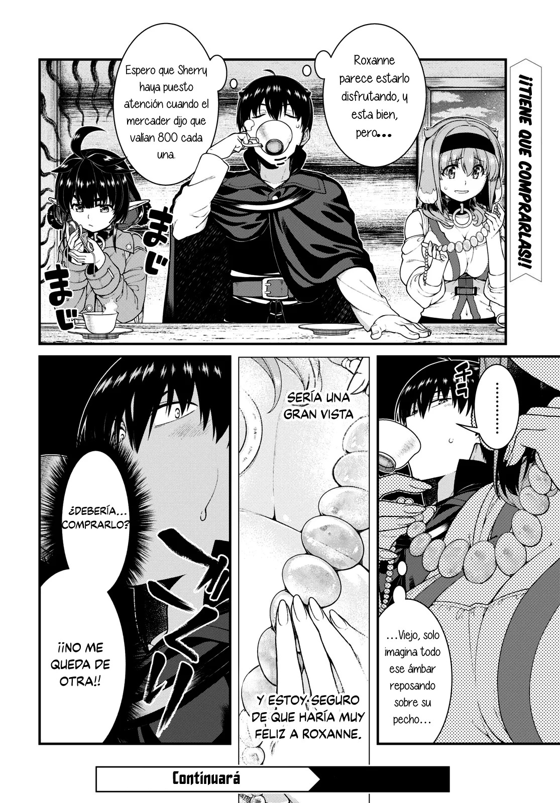 Isekai Meikyuu de Dorei Harem wo capítulo 24.5 página 17