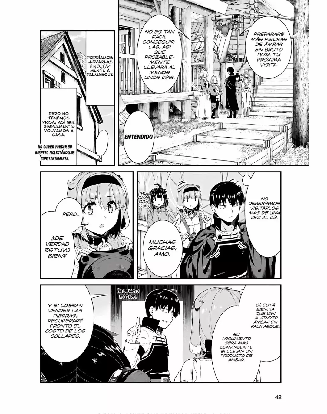 Isekai Meikyuu de Dorei Harem wo capítulo 24.6 página 7