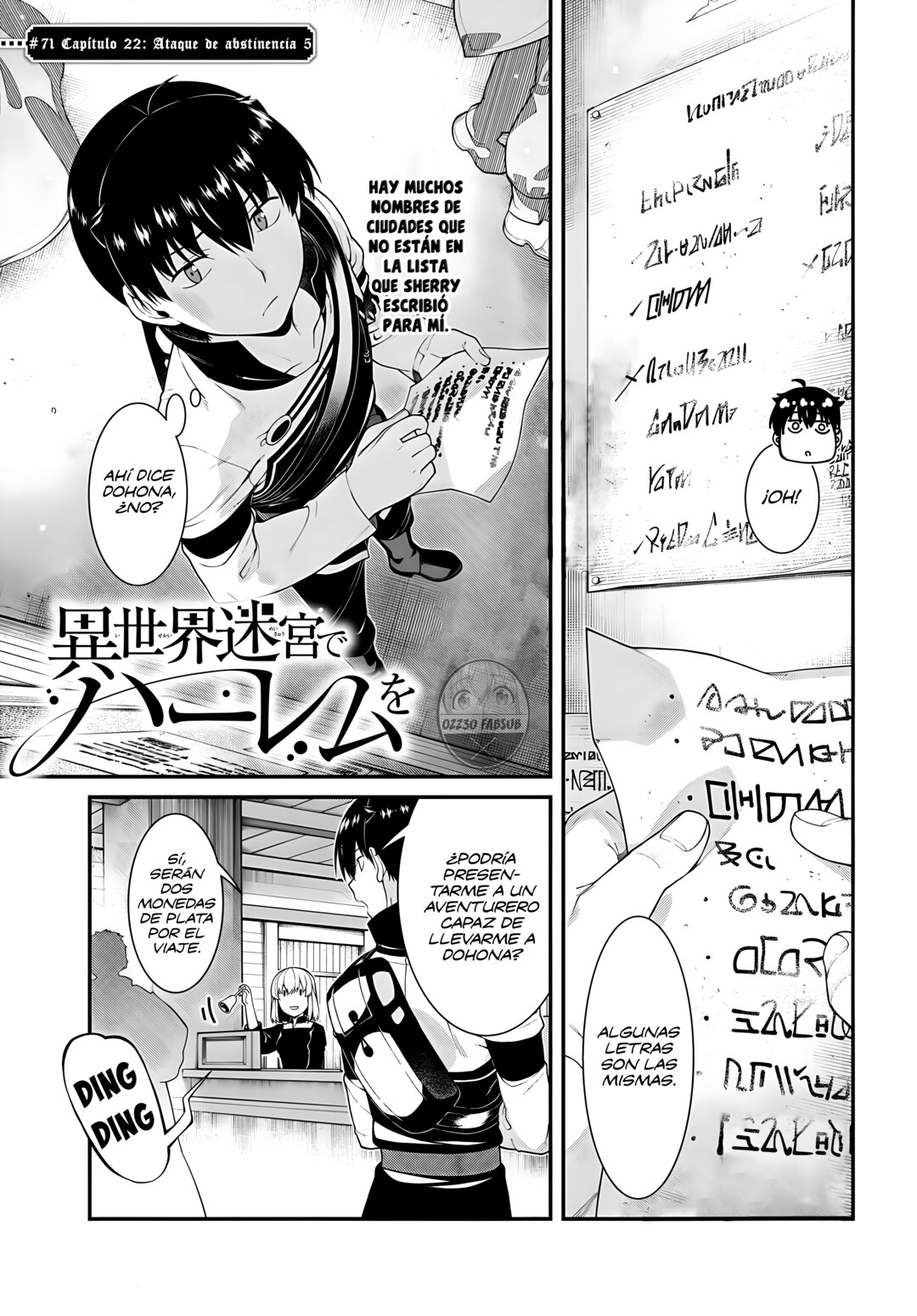 Isekai Meikyuu de Dorei Harem wo capítulo 24 página 2
