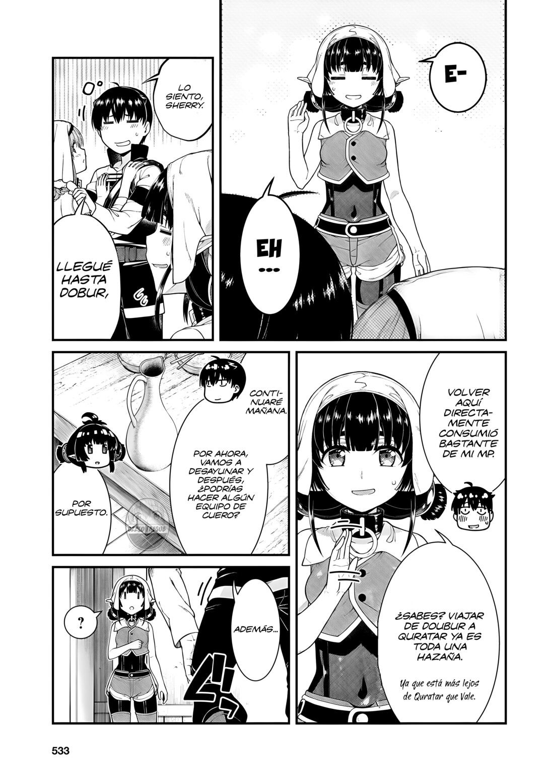 Isekai Meikyuu de Dorei Harem wo capítulo 24 página 6