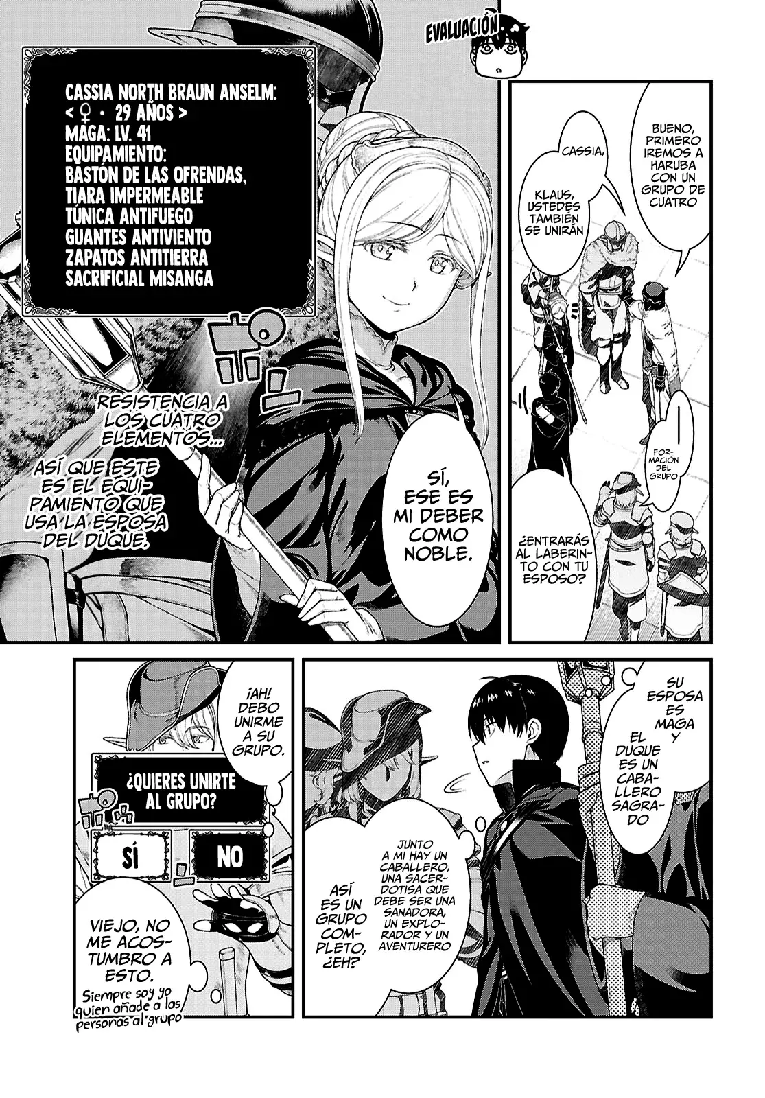 Isekai Meikyuu de Dorei Harem wo capítulo 25.4 página 6