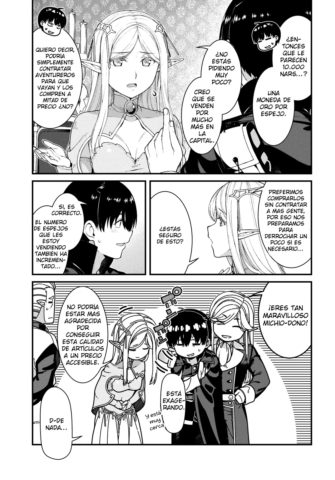 Isekai Meikyuu de Dorei Harem wo capítulo 25 página 11