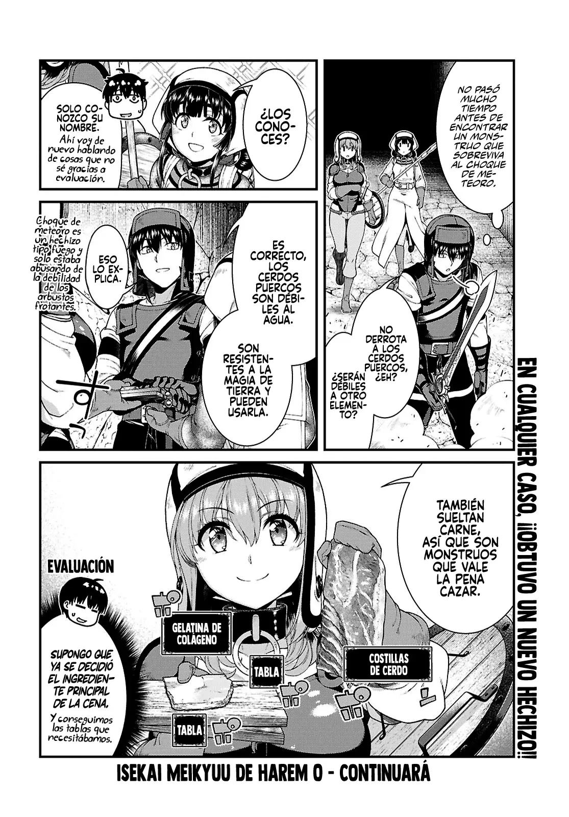 Isekai Meikyuu de Dorei Harem wo capítulo 26.2 página 17