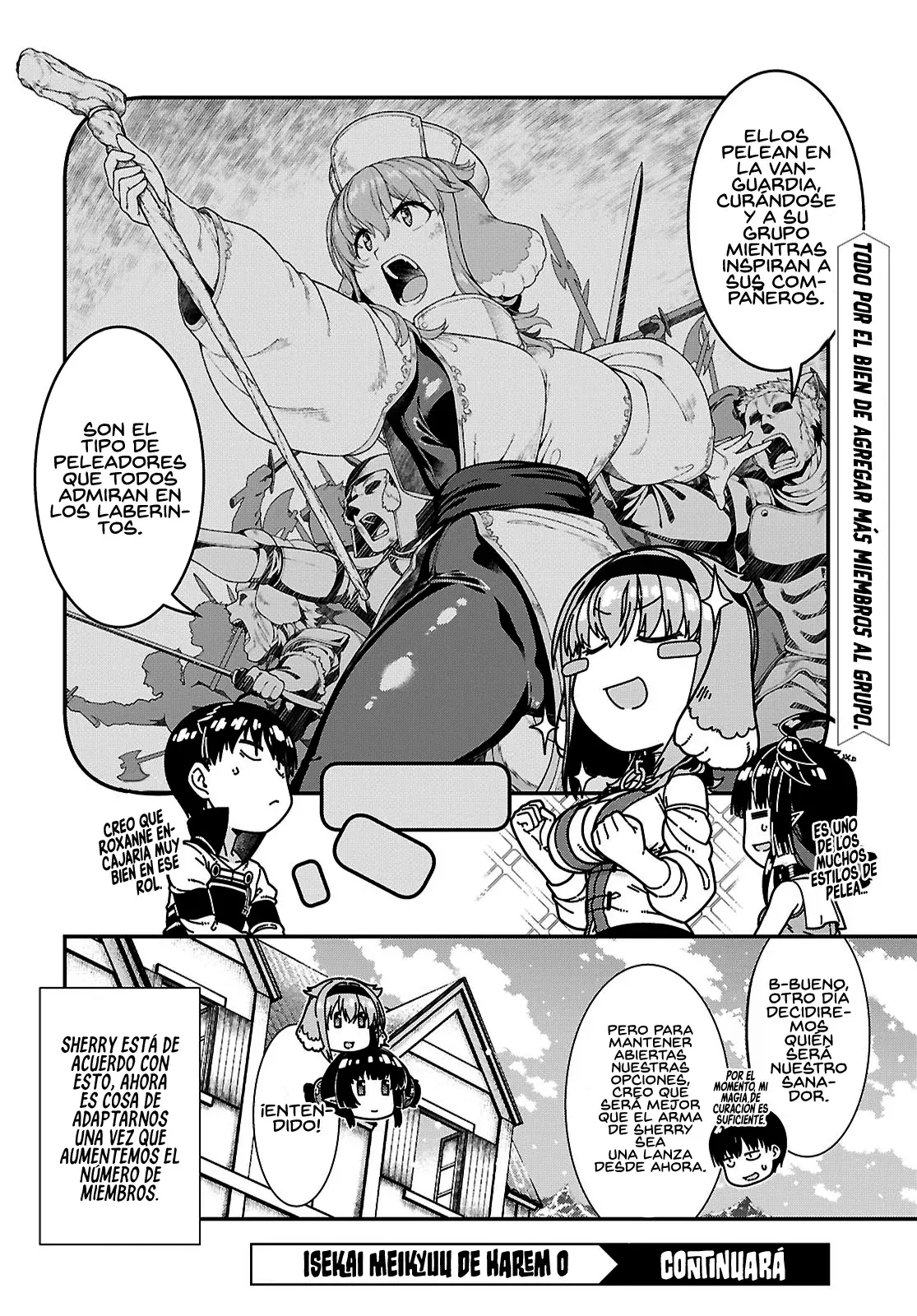Isekai Meikyuu de Dorei Harem wo capítulo 26.3 página 11