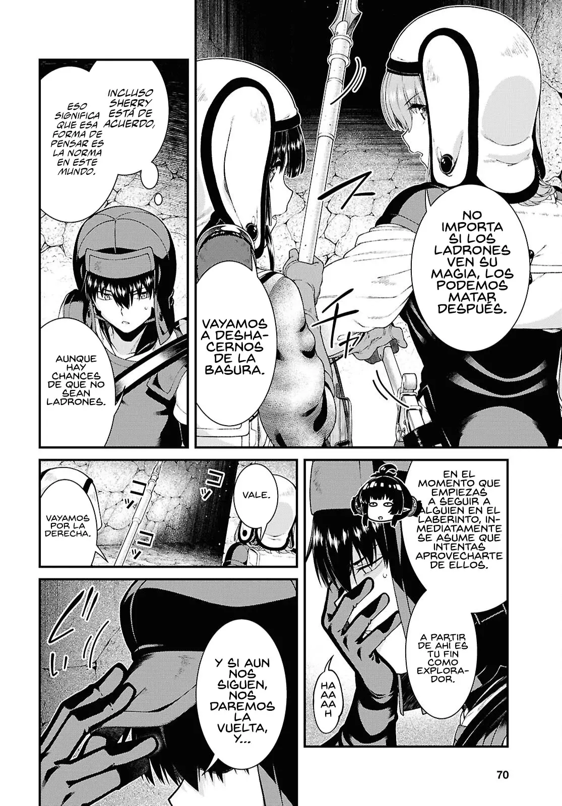 Isekai Meikyuu de Dorei Harem wo capítulo 27.3 página 6