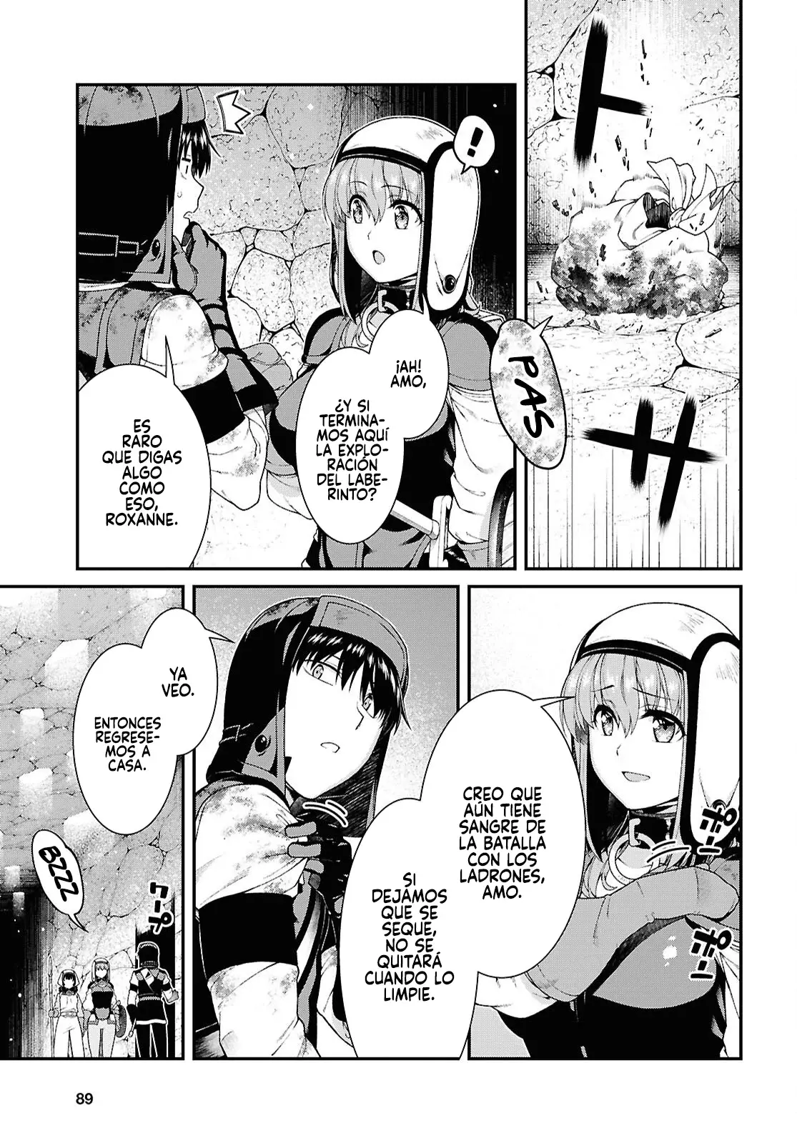 Isekai Meikyuu de Dorei Harem wo capítulo 27.4 página 9