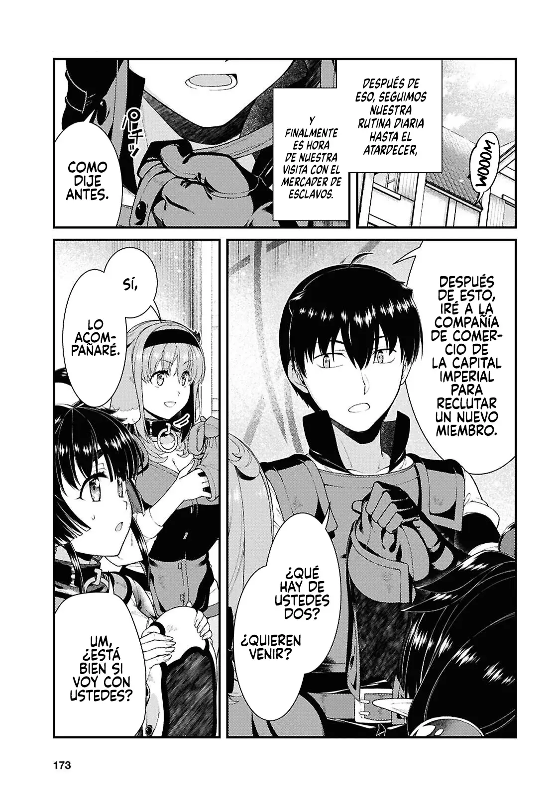 Isekai Meikyuu de Dorei Harem wo capítulo 28.4 página 9