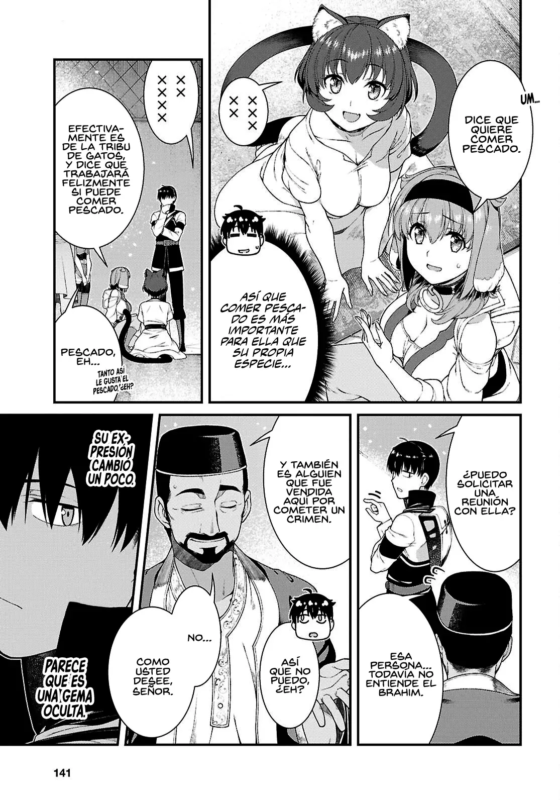 Isekai Meikyuu de Dorei Harem wo capítulo 28.5 página 8